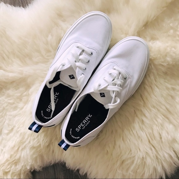 SPerry | NWOT | lace up sneaker - Picture 1 of 5